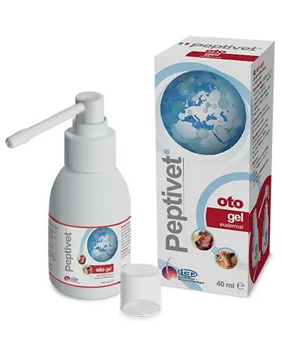 Peptivet Oto vet ørerens gel 40 ml