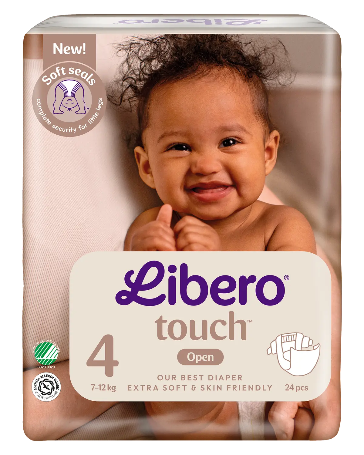 Touch 4 åpne bleier 7-11kg