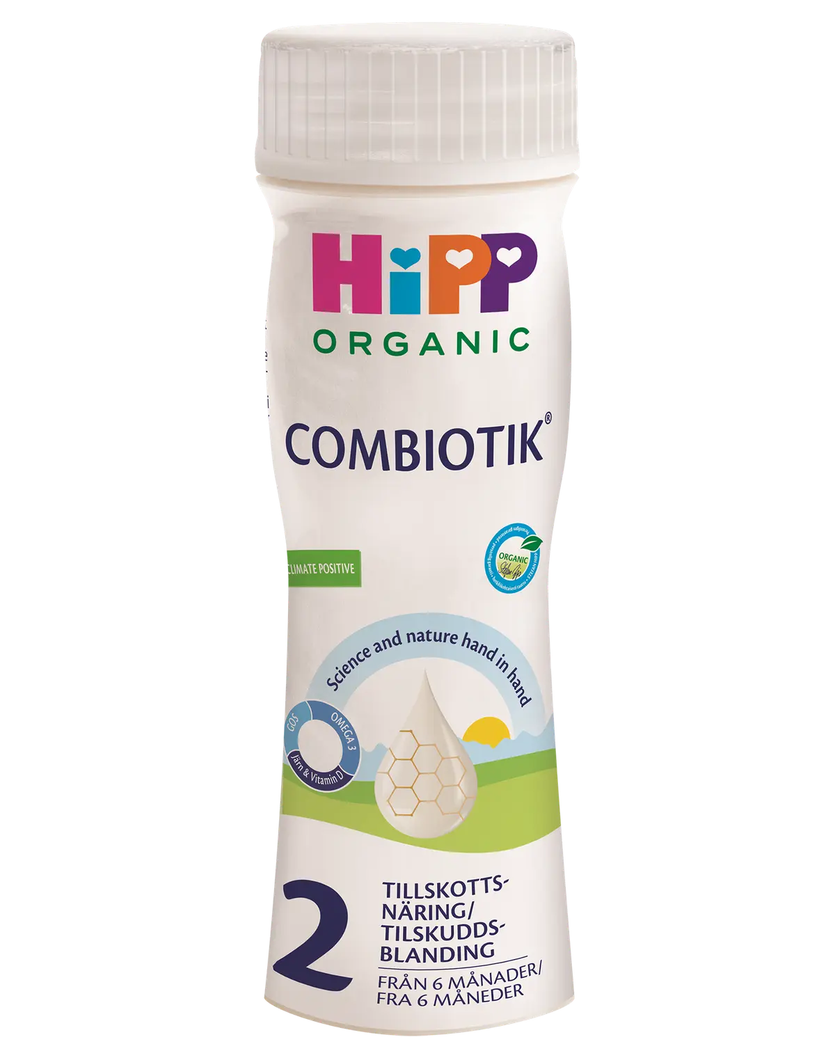 Hipp Combiotik 2 tilskuddsblanding drikkeklar 200 ml