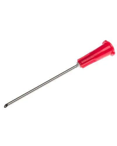 opptrekkskanyle u/filter 18G 1,2x40mm rød