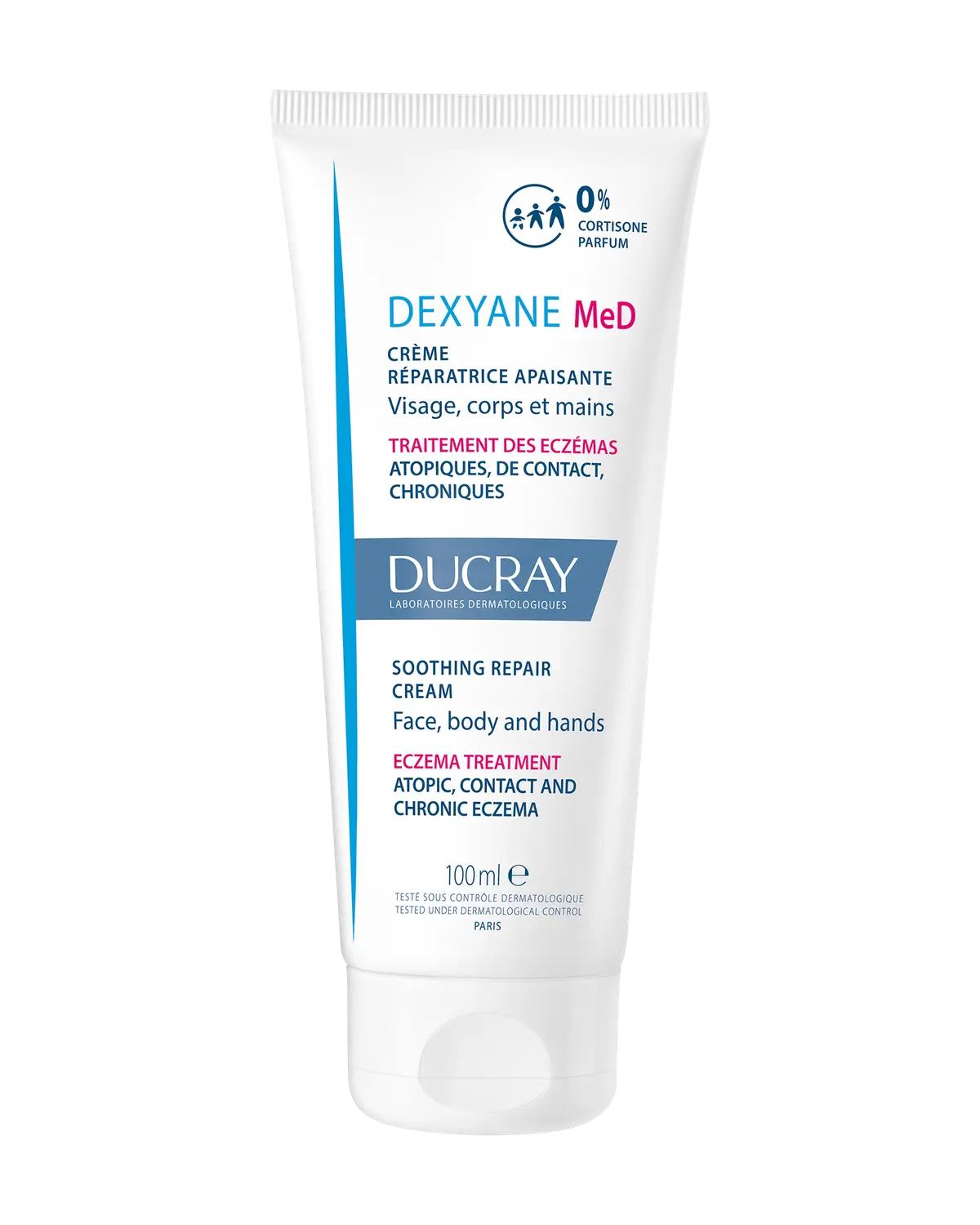 Ducray Dexyane MeD beroligende reparasjonskrem ved eksem 100 ml