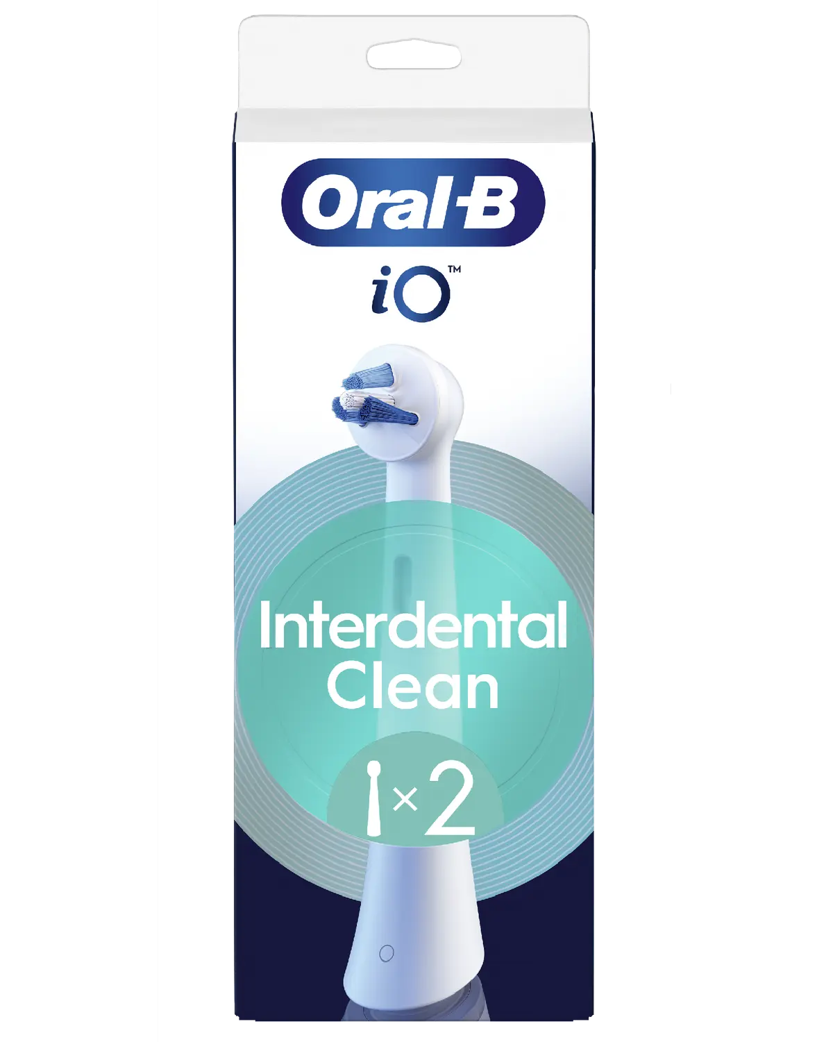 Oral-B iO Interdental Clean tannbørstehode refill 2 stk