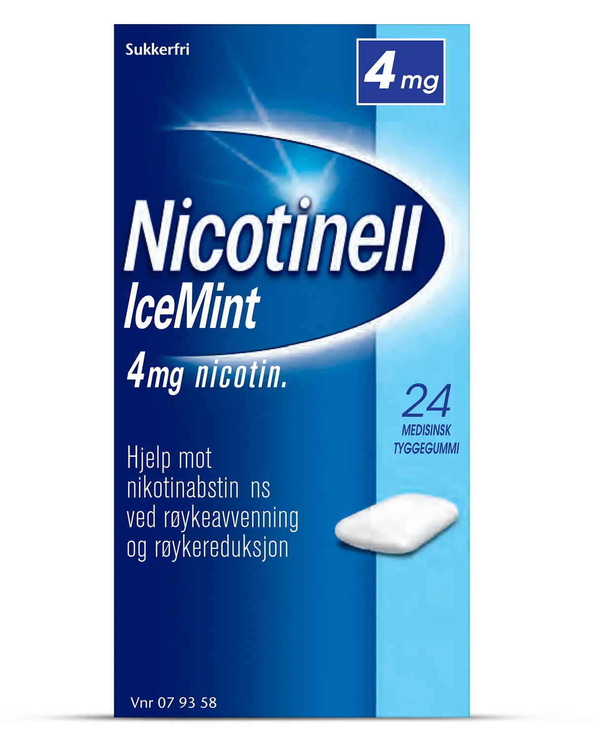 4 mg tyggegummi icemint