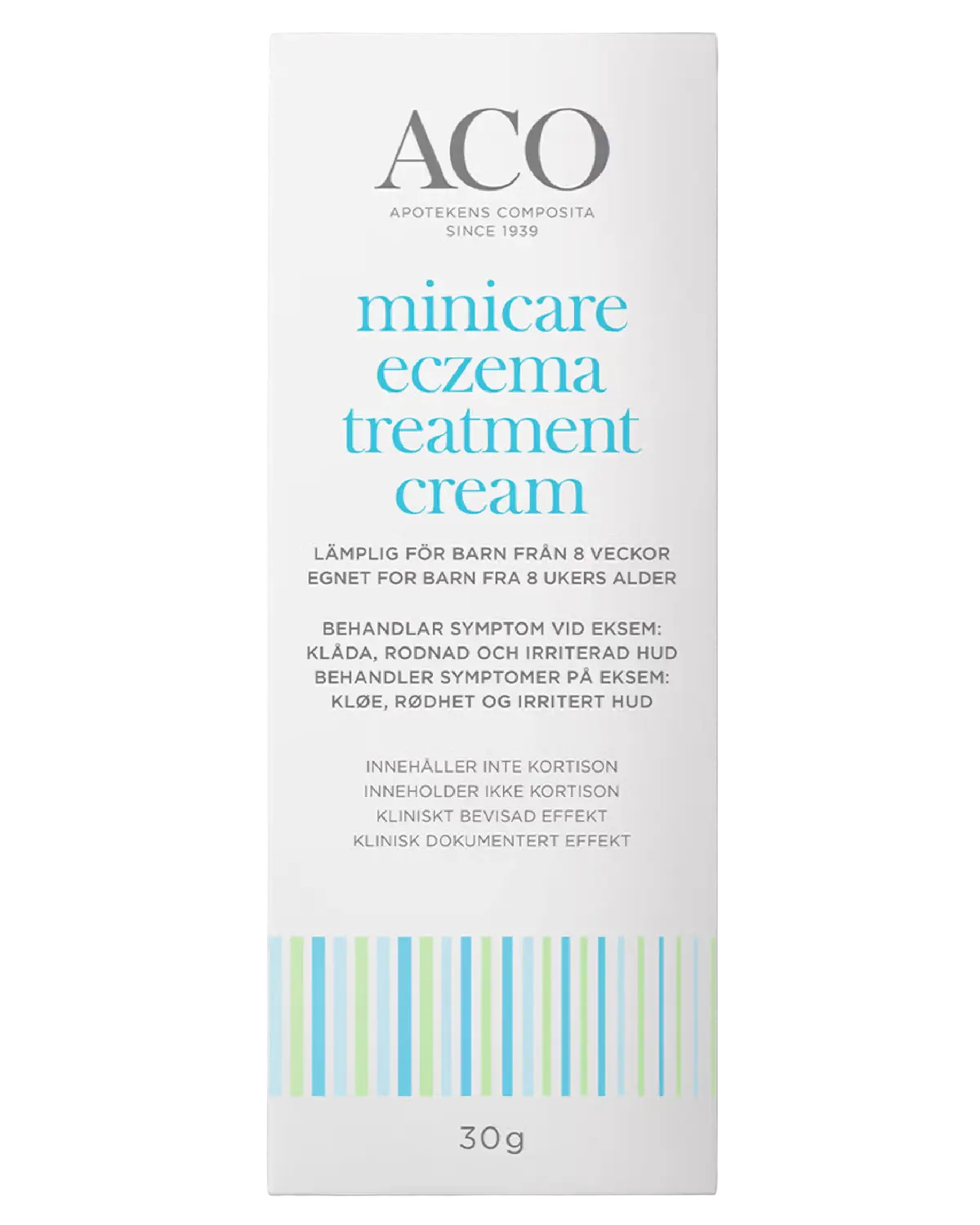 ACO Minicare Eczema behandlende krem 30 g