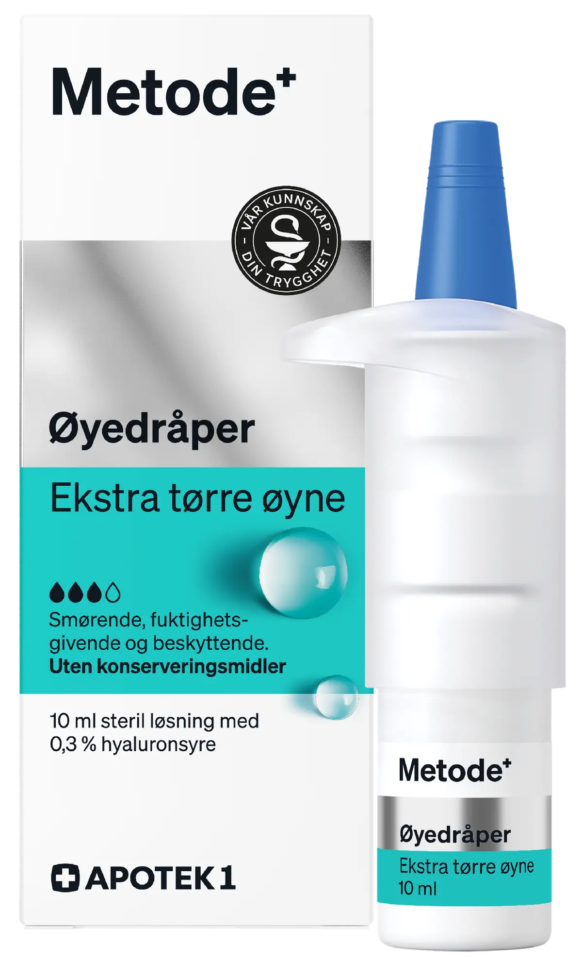Ekstra tørre øyne øyedråper med lipid