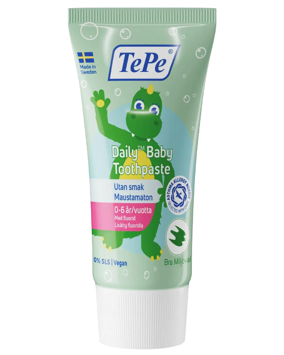 TePe Daily Baby tannkrem 0-6 år 50 ml