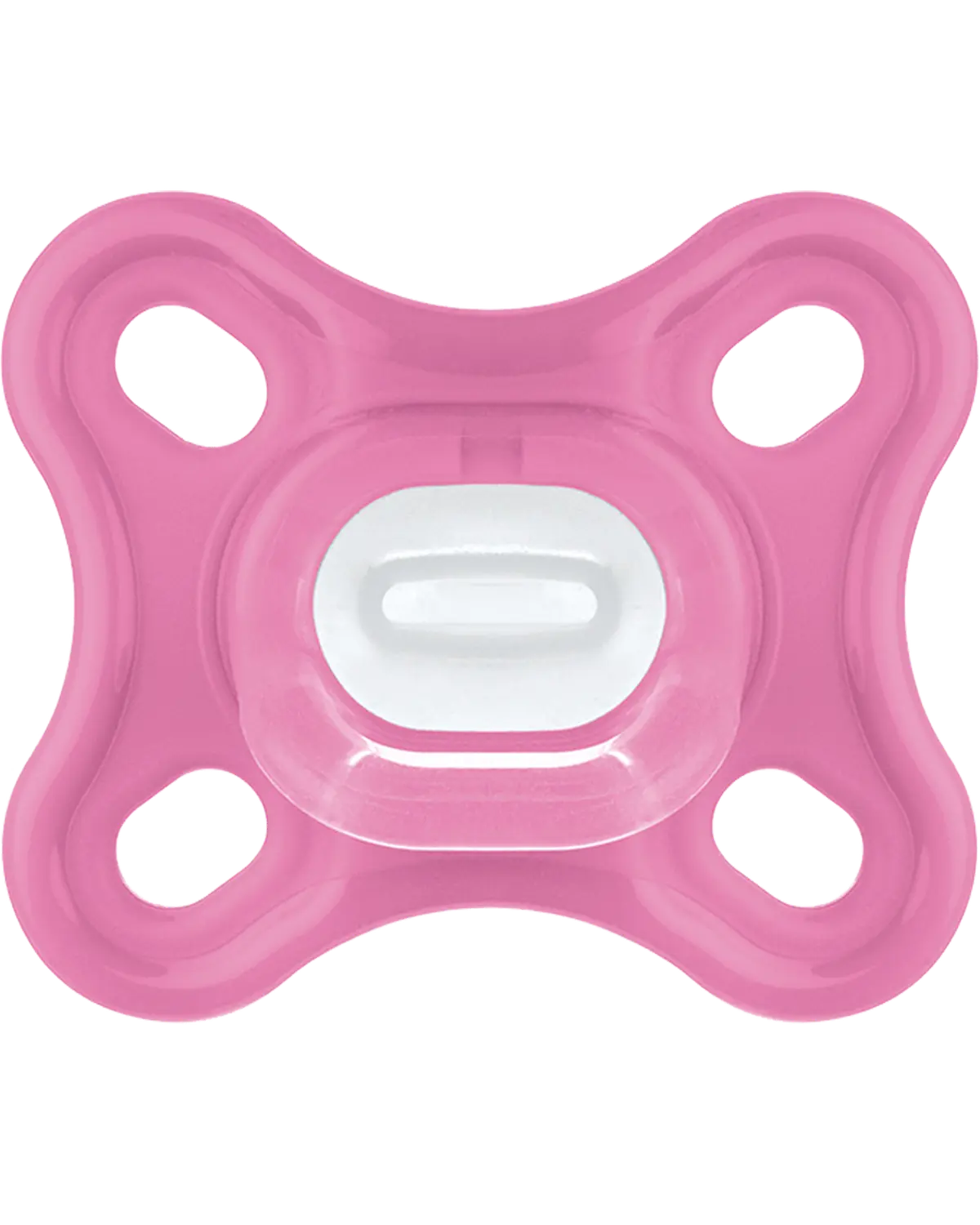 MAM Comfort narresmokk 0-3 måneder rosa 1 stk