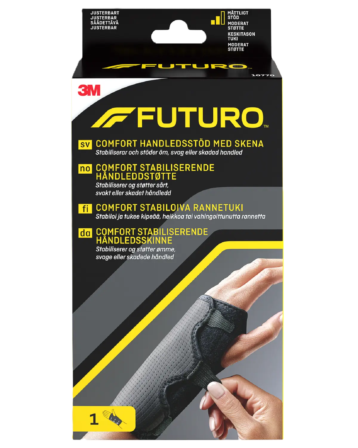 Futuro Comfort stabiliserende håndleddstøtte justerbar 1 stk