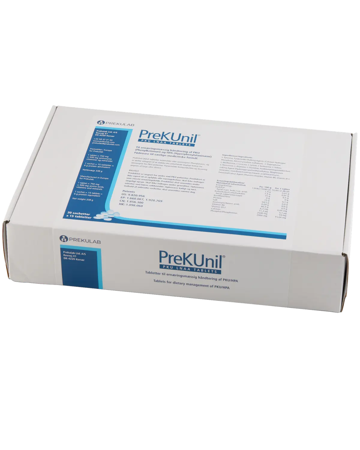 PreKUnil PKU LNAA tabletter 450 stk