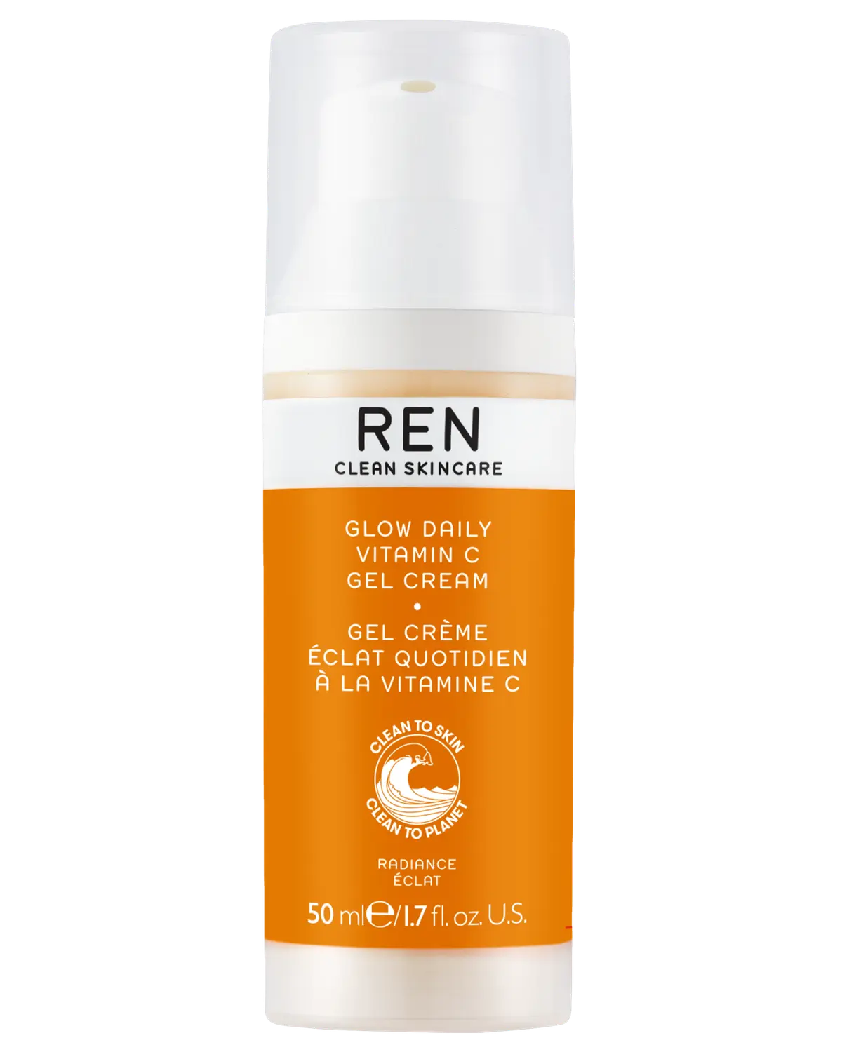 REN Clean Skincare Radiance Glow Vitamin C gelkrem 50 ml