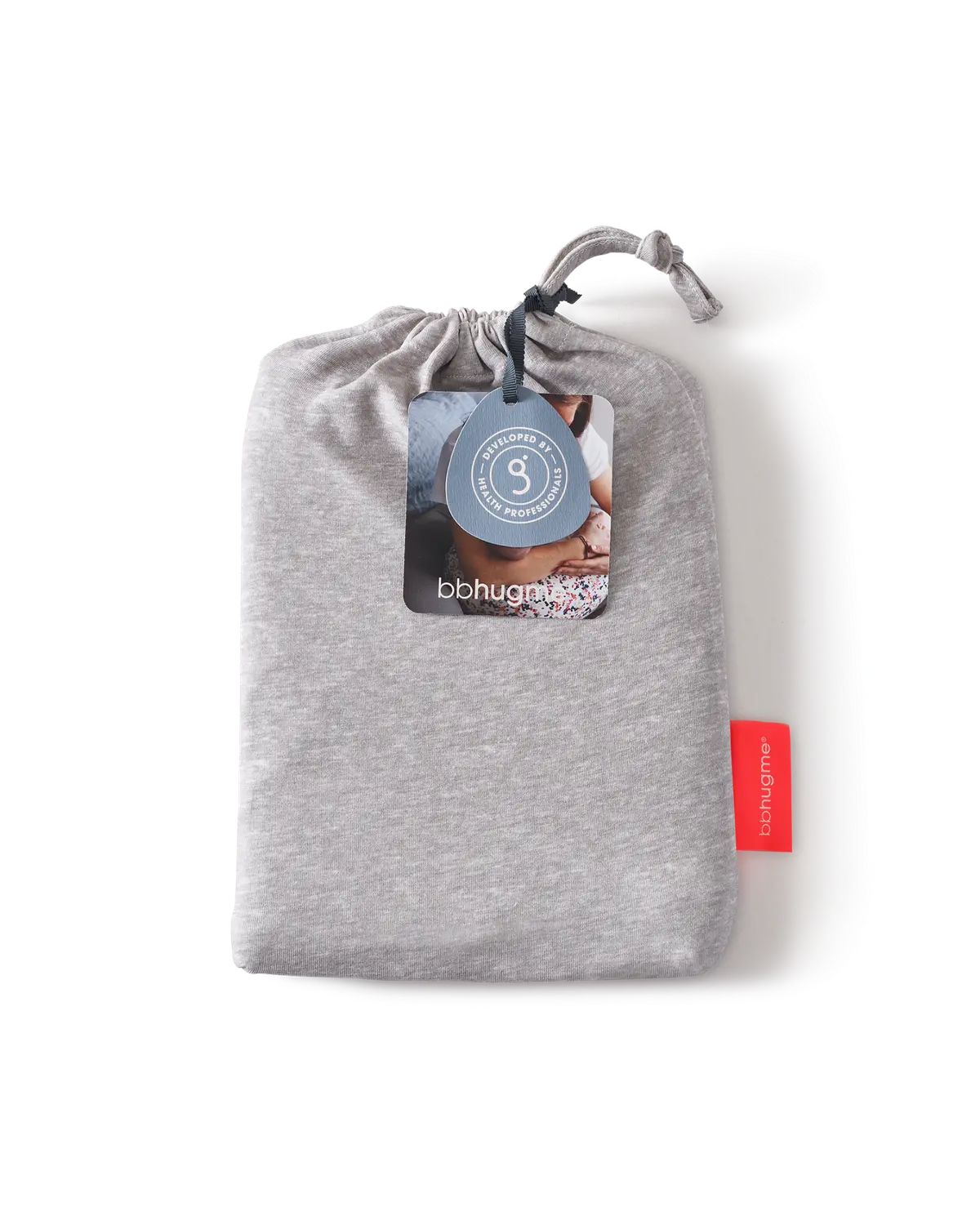 bbhugme trekk til ammepute Grey Melange 1 stk