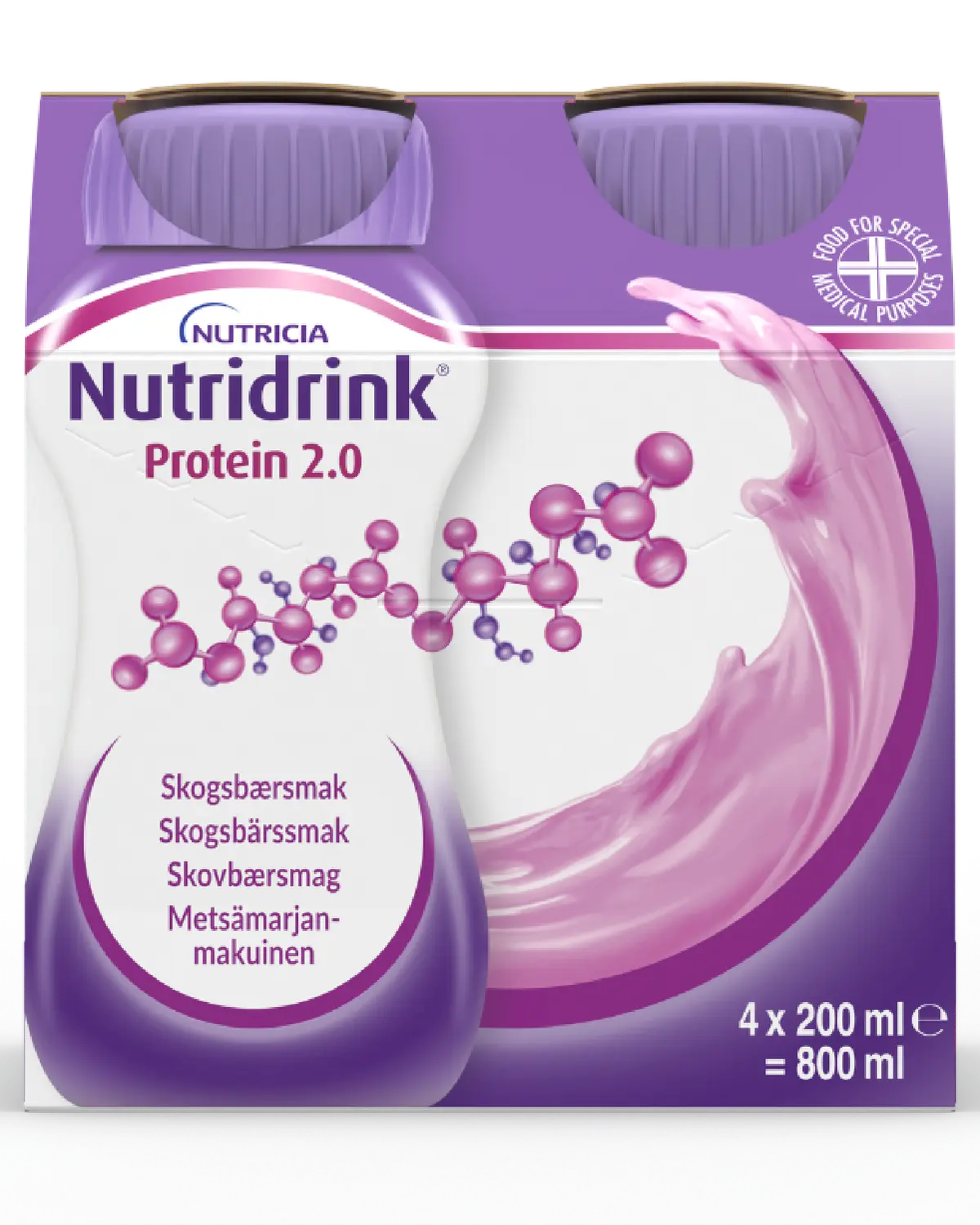 2 kcal næringsdrikk skogsbær