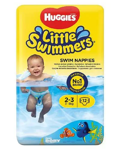 Little Swimmers svømmebleier 3-8kg