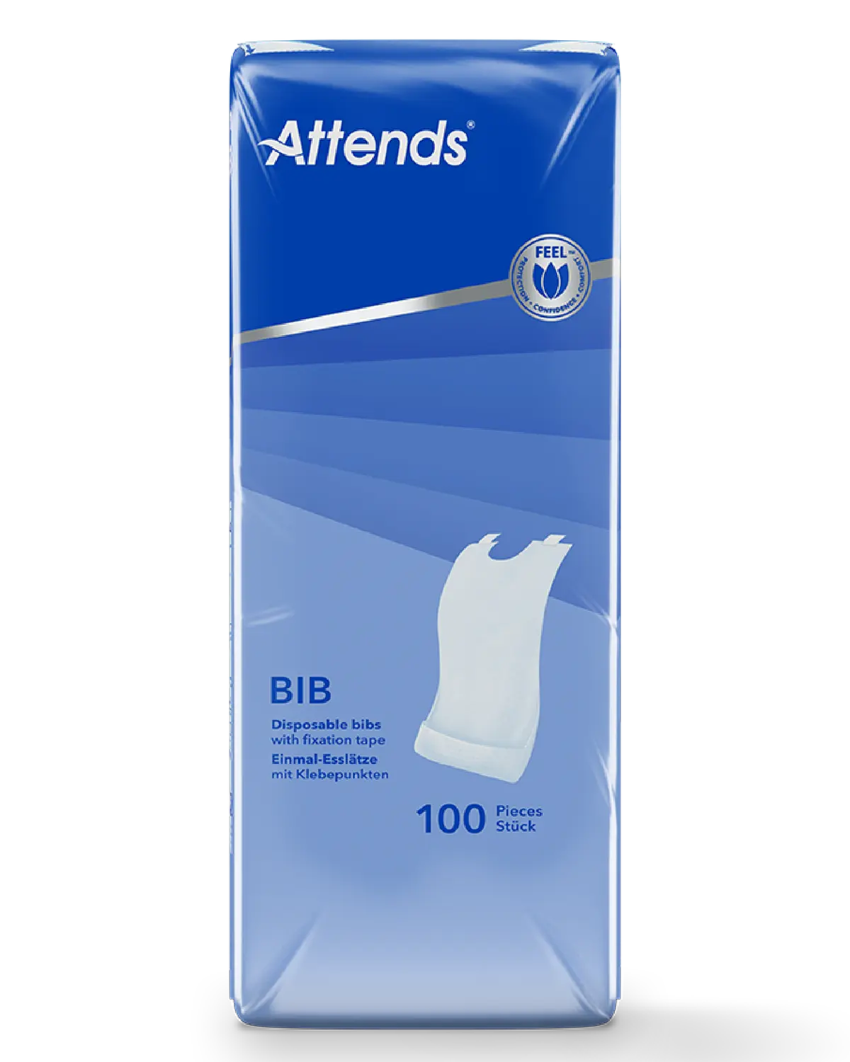 Attends Bib engangssmekker 100 stk