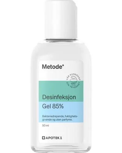 Metode 85 % hånddesinfeksjon gel 50 ml