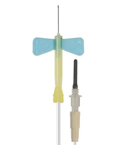 BD Safety Lok venepr 23G x 19mm lysblå 50 stk