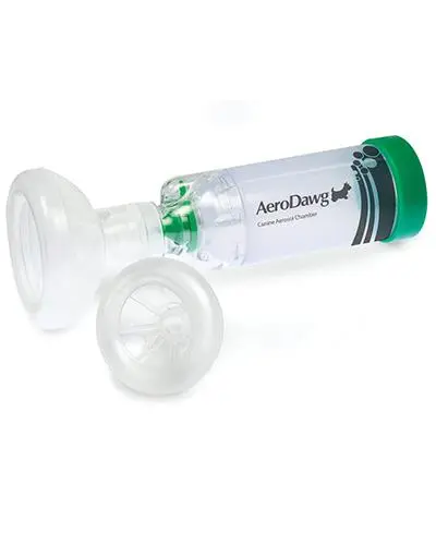 Aerodog inhalator under 9 kg 2 masker 1 stk