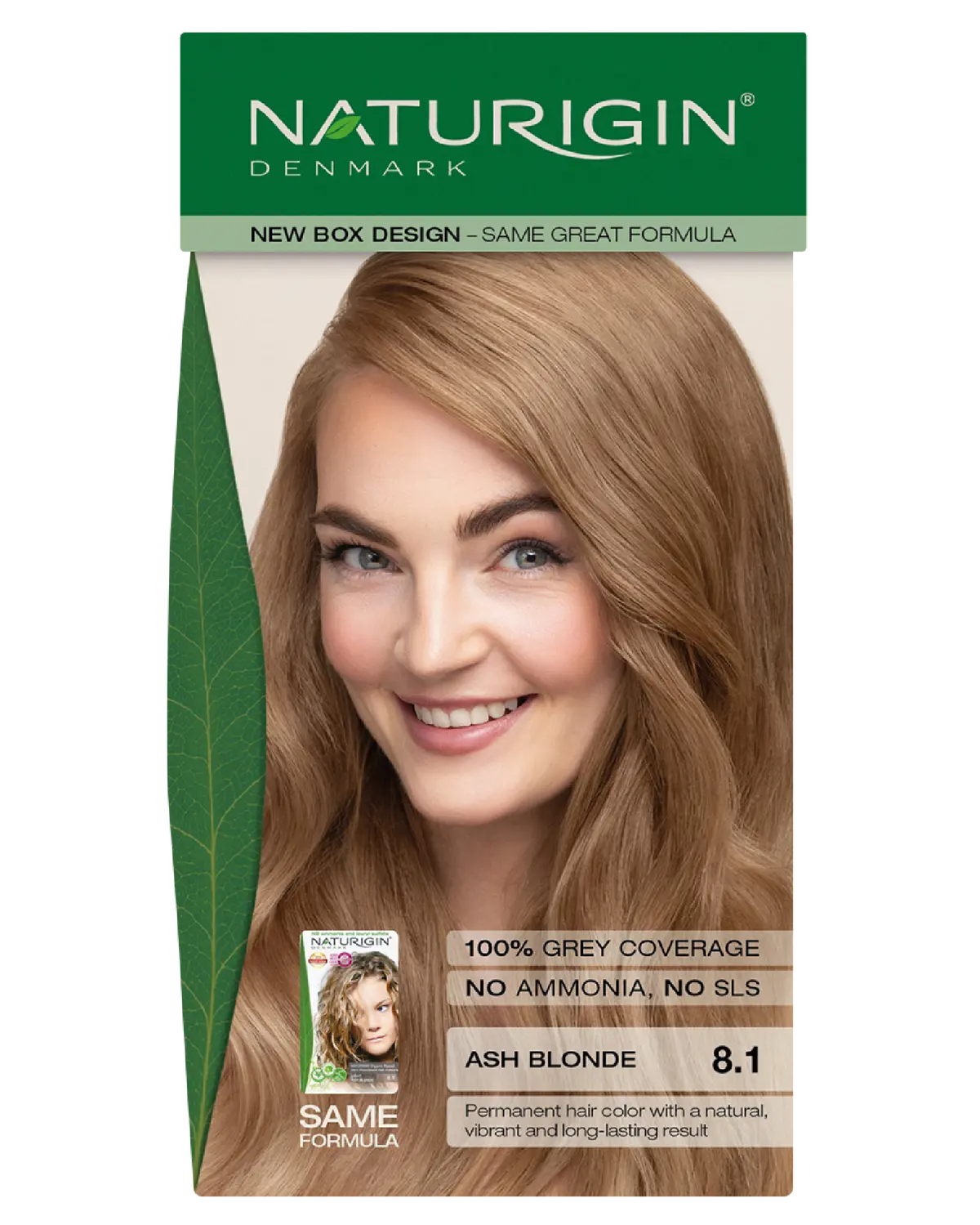 Naturigin hårfarge 8.1 blond light ash 115 ml