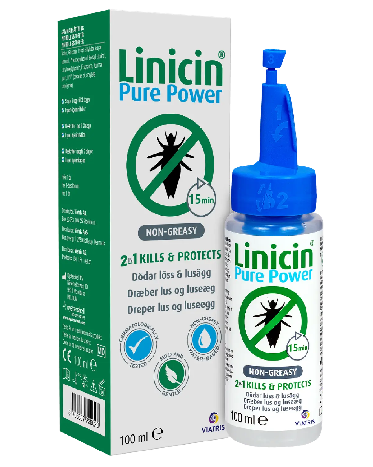 Linicin Pure Power lusemiddel 100 ml