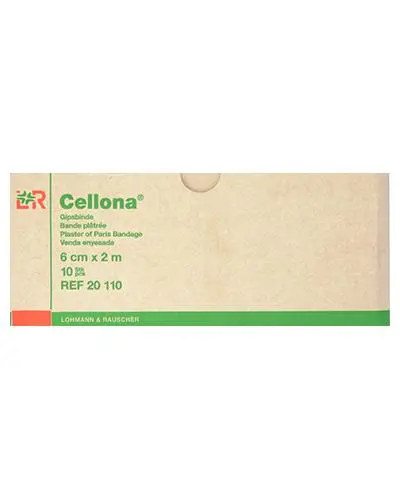 Cellona gipsbind 6cmx2m 10 stk