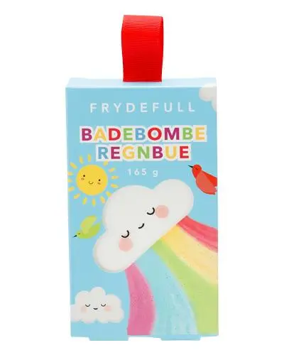 badebombe regnbue