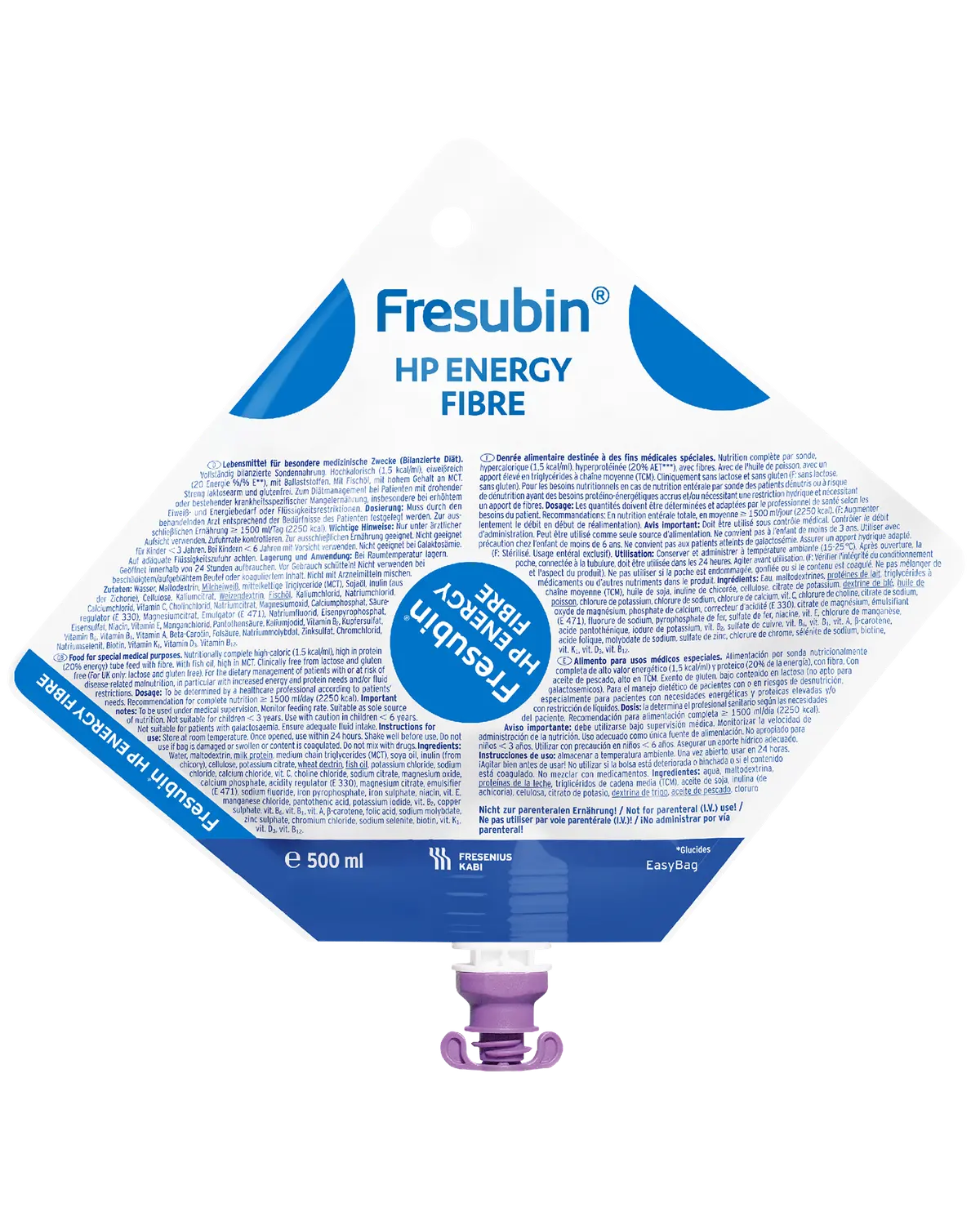 Fresubin HP Energy Fibre sondeløsning 15x500 ml