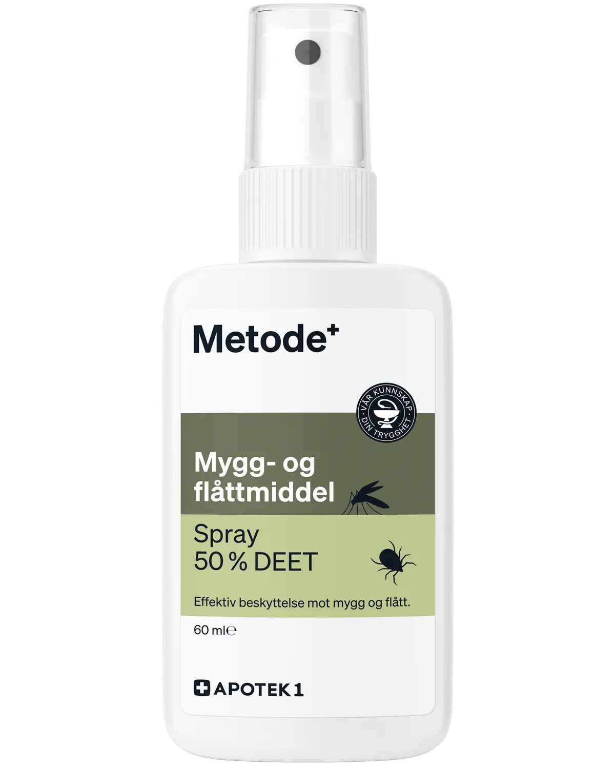 Metode 50 % DEET myggmiddel spray 60 ml