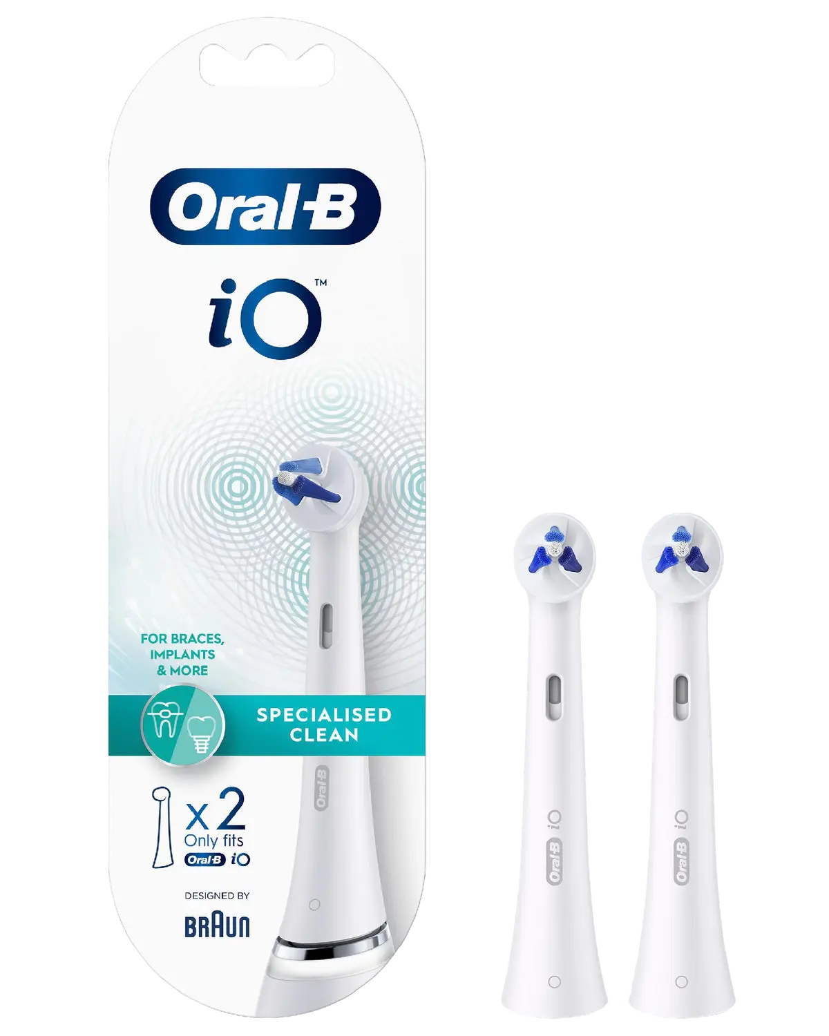 Oral-B iO Specialised Clean børstehoder refill 2 stk
