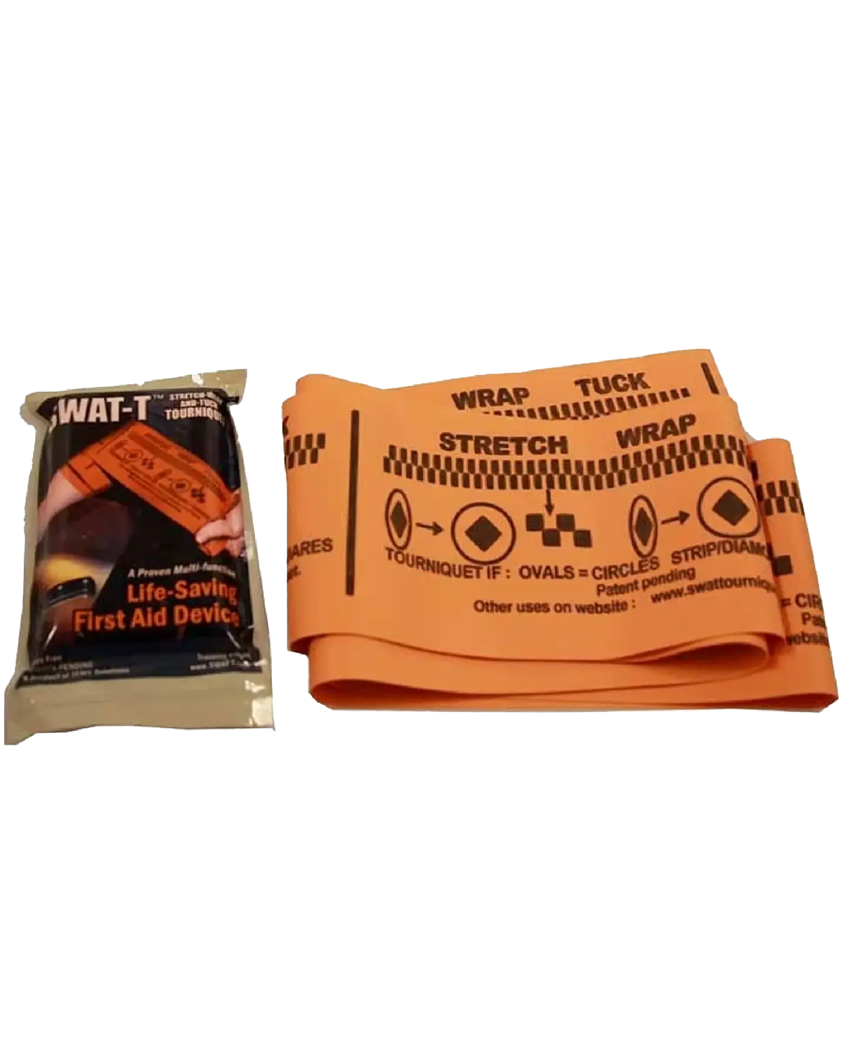 SWAT-T Stretch, Wrap and Tuck Tourniquet turniké oransje 1 stk