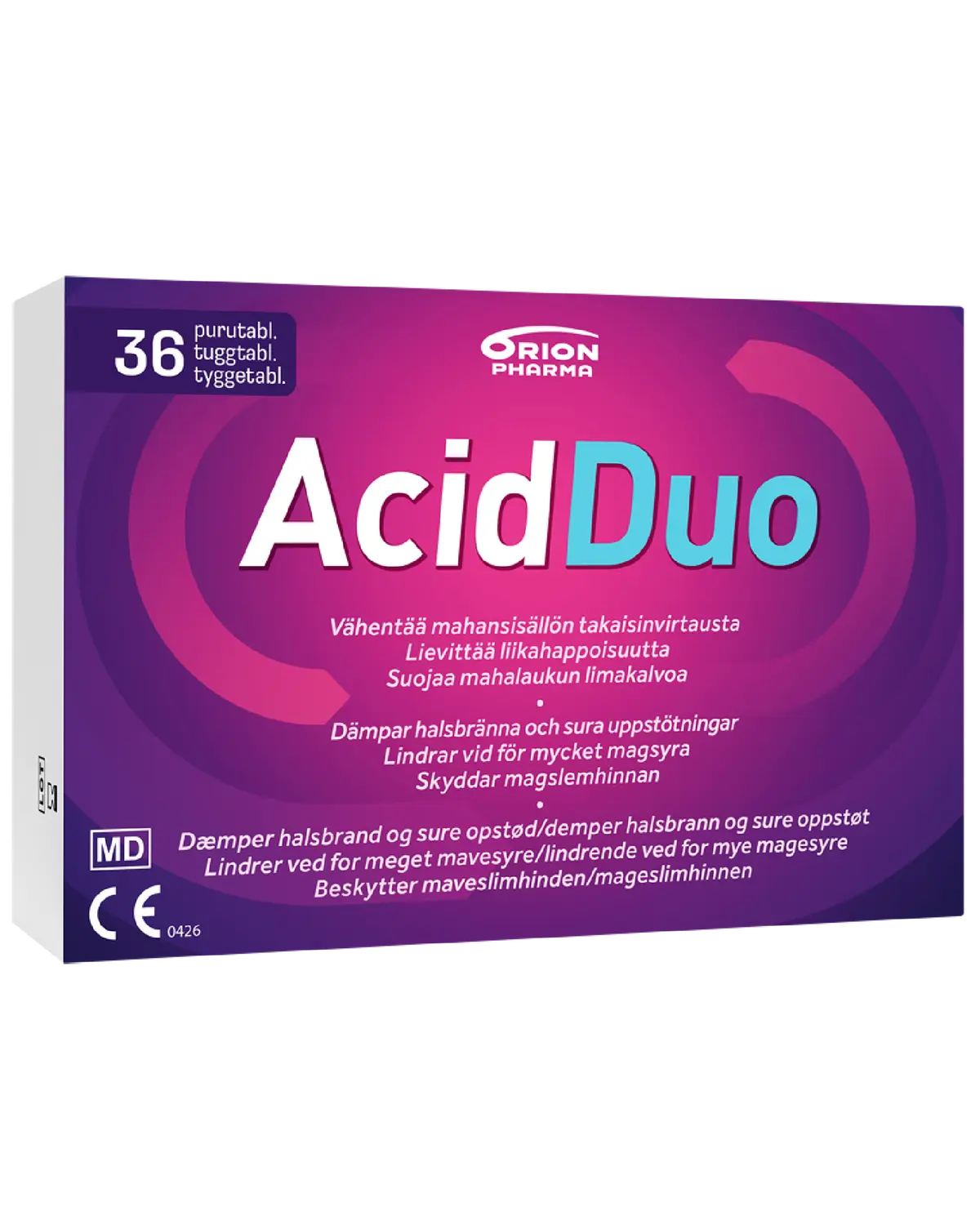 AcidDuo tyggetabletter 36 stk