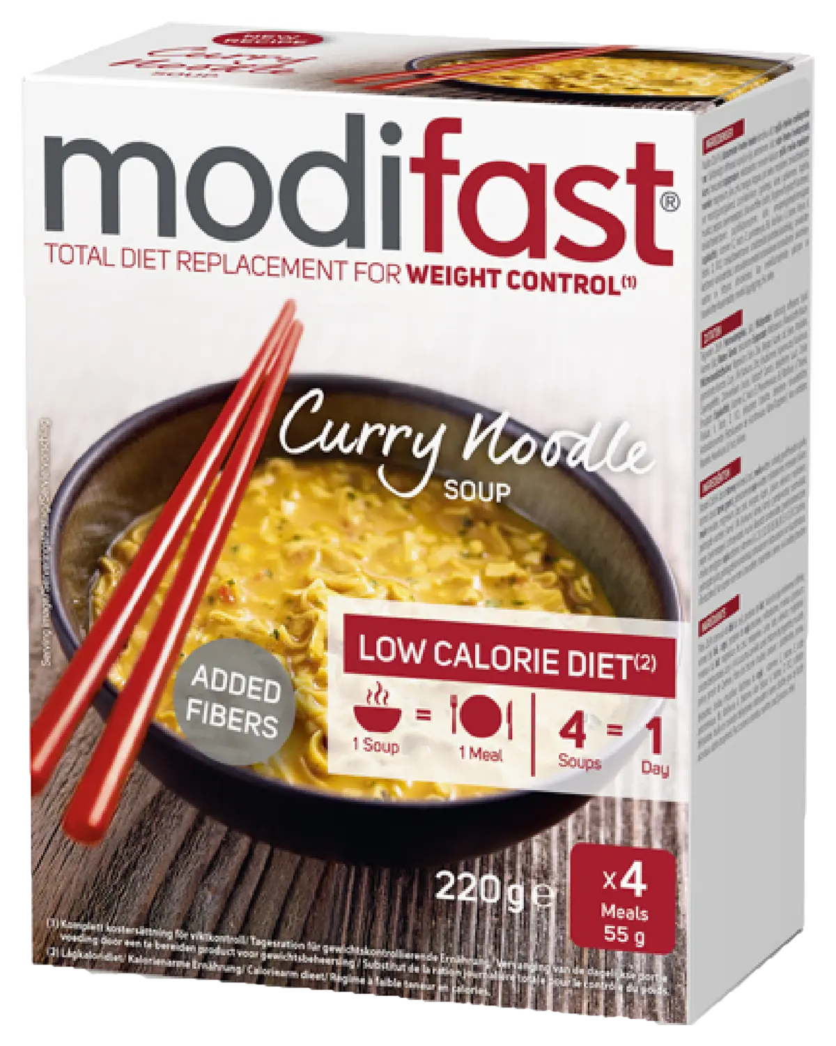 Modifast LCD nudelsuppe curry 4x55 g