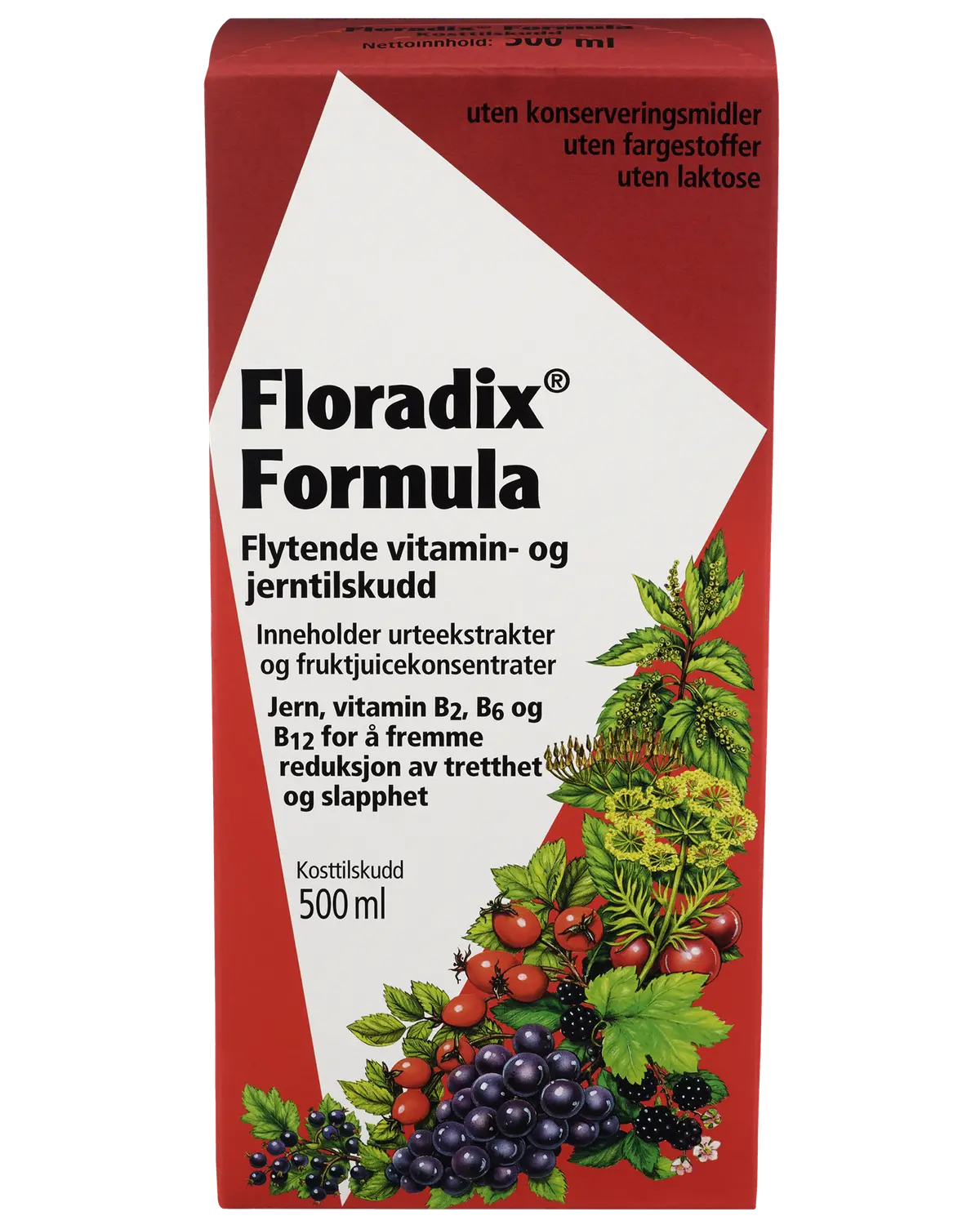 Floradix Formula jernekstrakt 500 ml