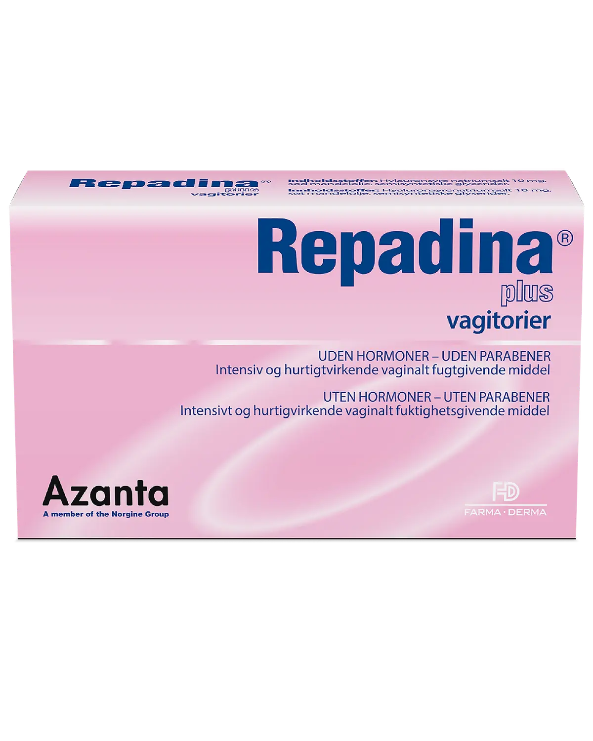 plus 10 mg vagitorier