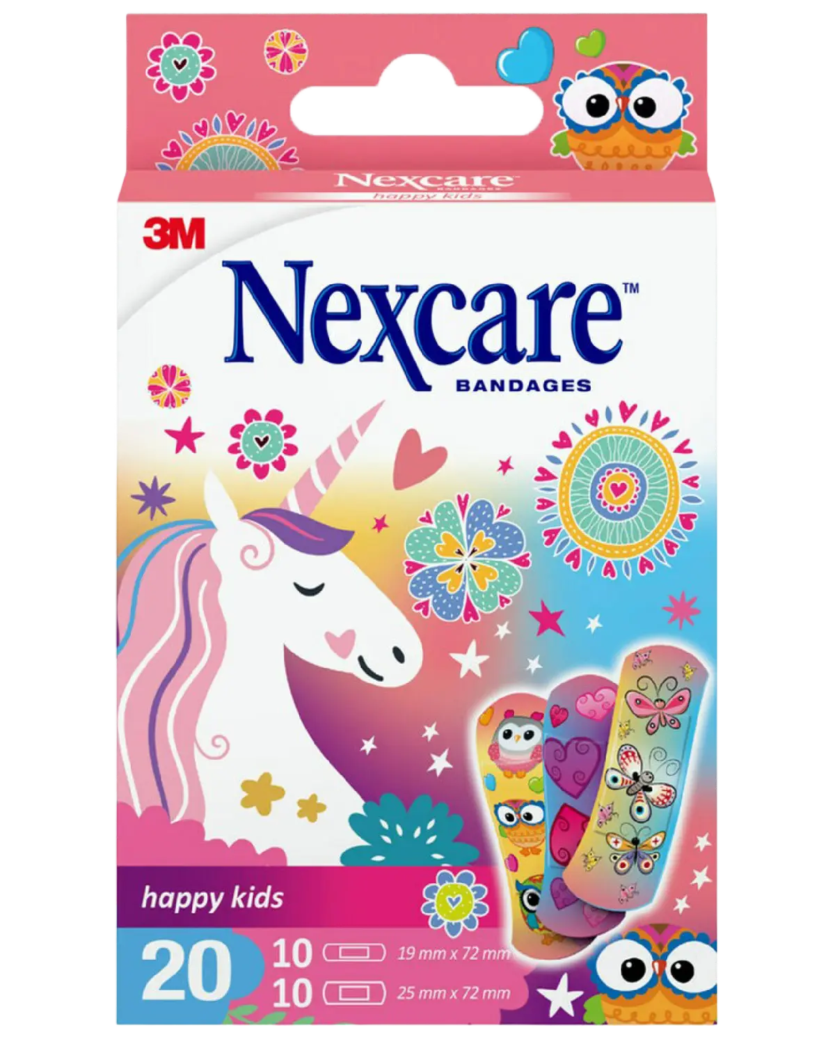 Nexcare Happy Kids Magic plaster 20 stk