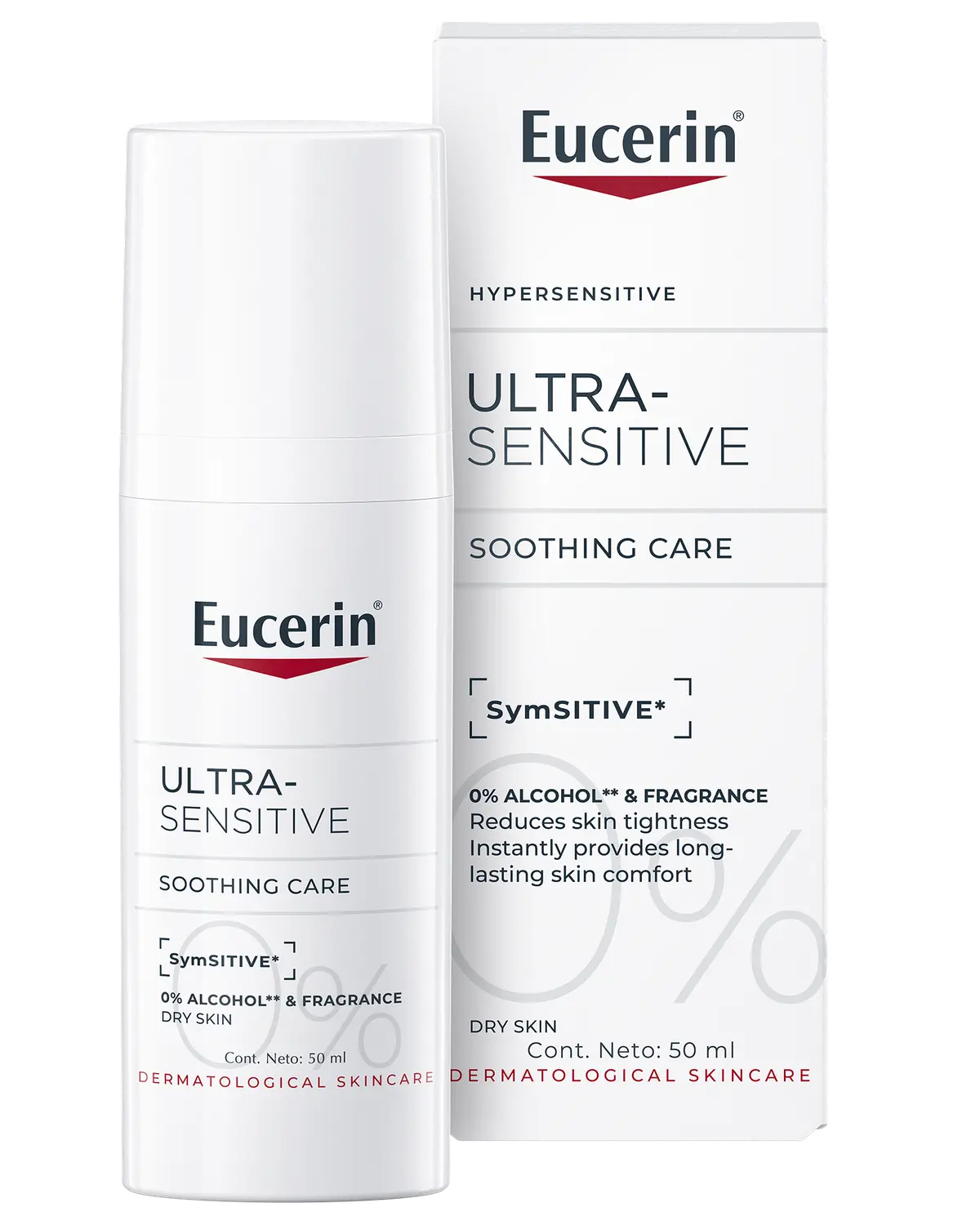 Eucerin UltraSensitive ansiktskrem tørr hud 50 ml