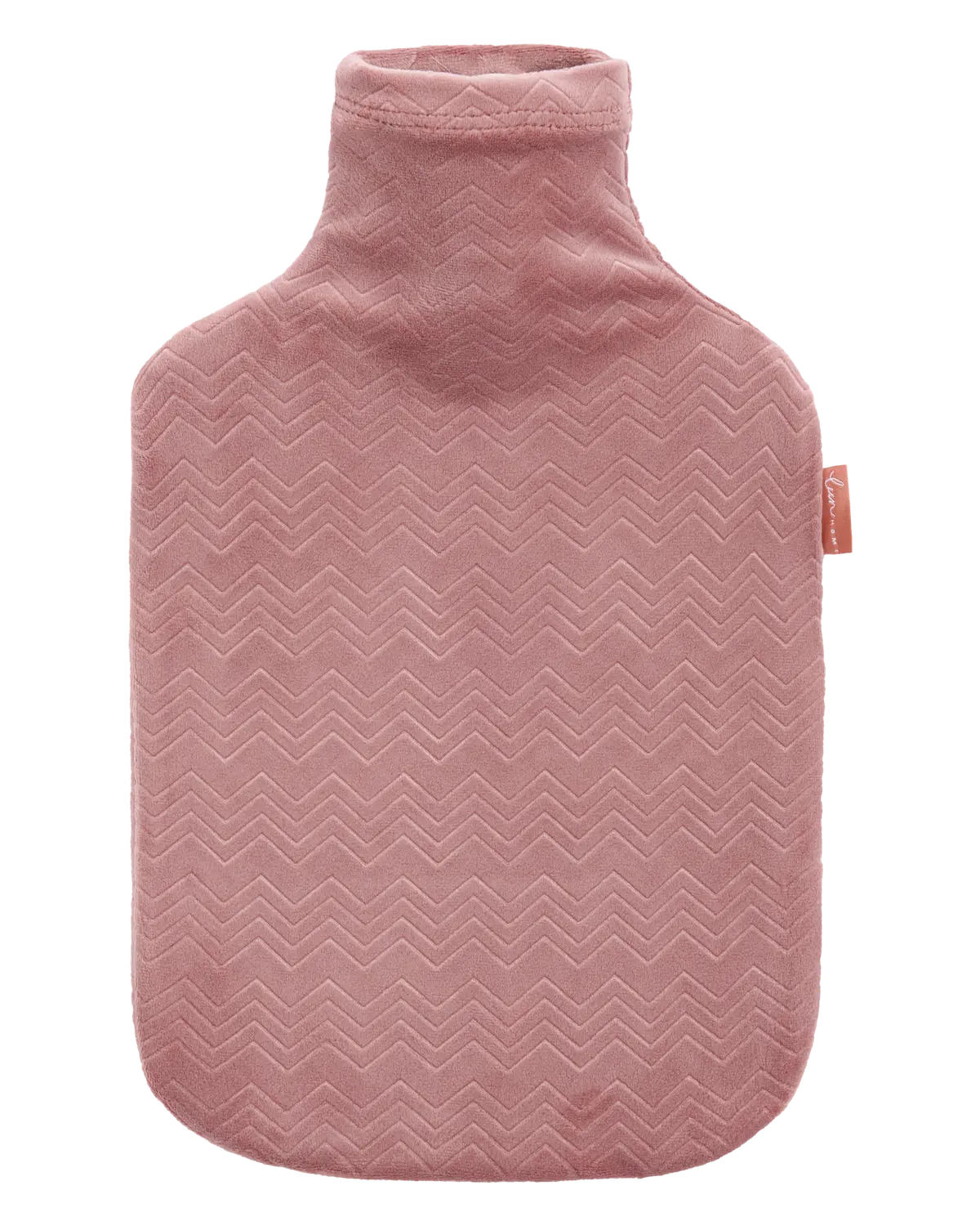 Home varmeflaske sikksakk rosa