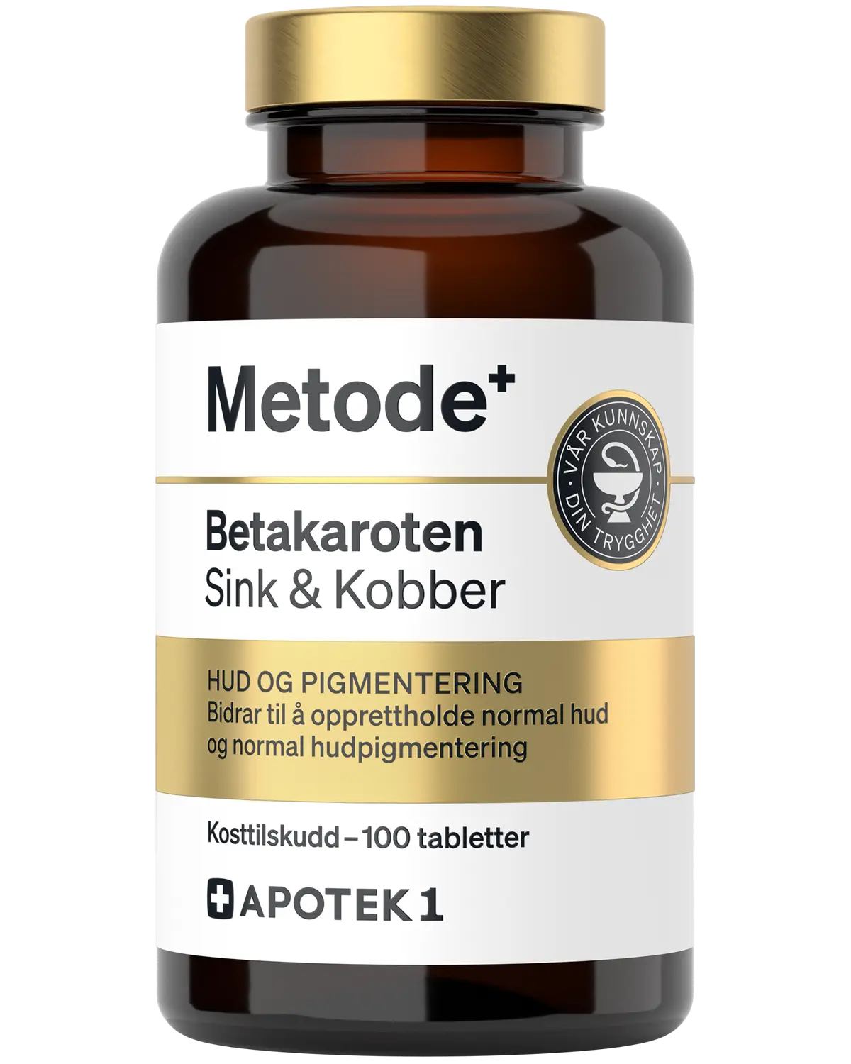 Metode Betakaroten, sink & kobber tabletter 100 stk