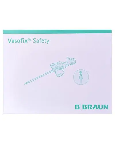 Vasofix Safety G22x1 (0,9x25mm) venekanyle 50 stk