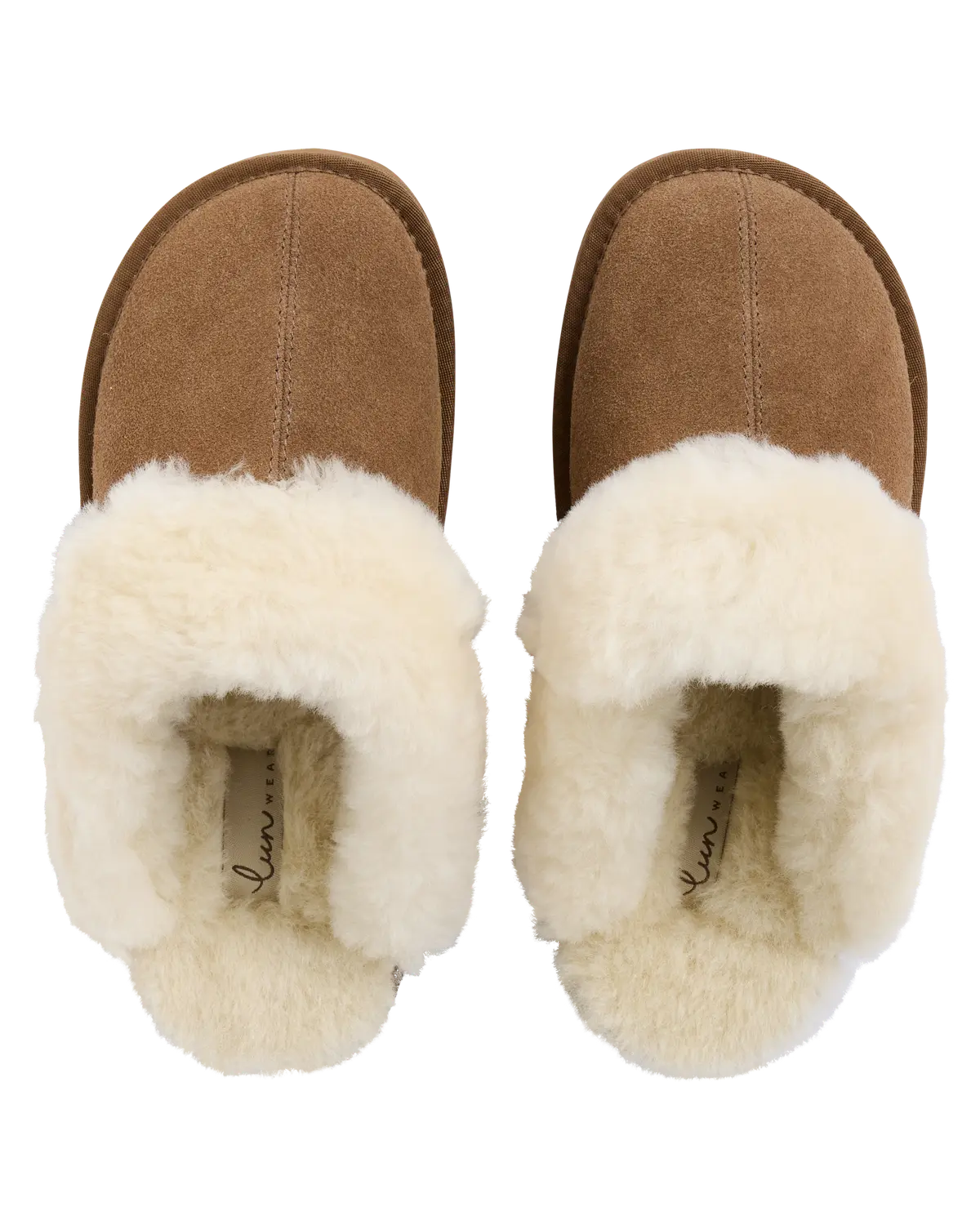 Lun Wear skinntøfler med ull 37-40 1 par