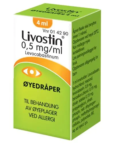 0,5 mg/ml øyedråper