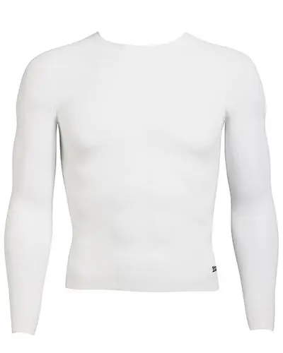 Skinnies WEB trøye m/rund hals lang arm hvit L 1 stk