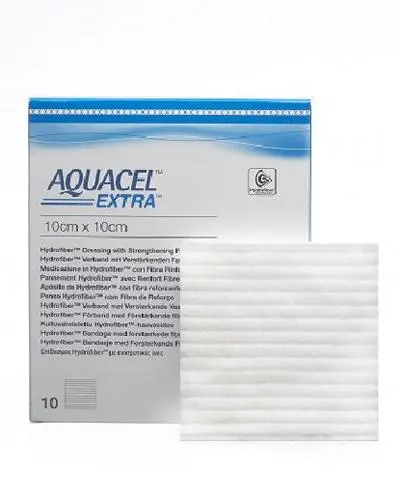 Aquacel Extra bandasje 10x10cm 10 stk