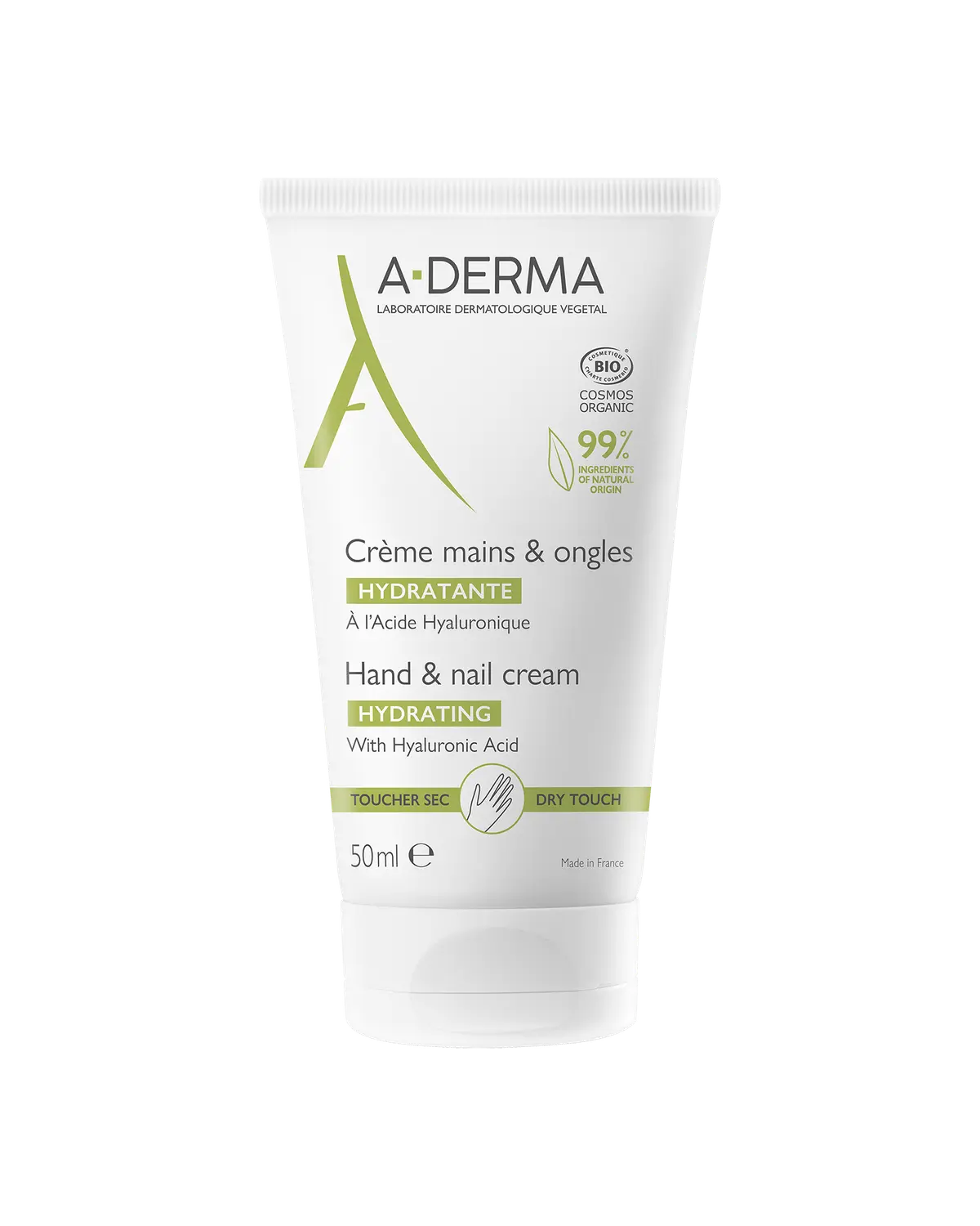A-Derma hånd- og neglekrem 50 ml