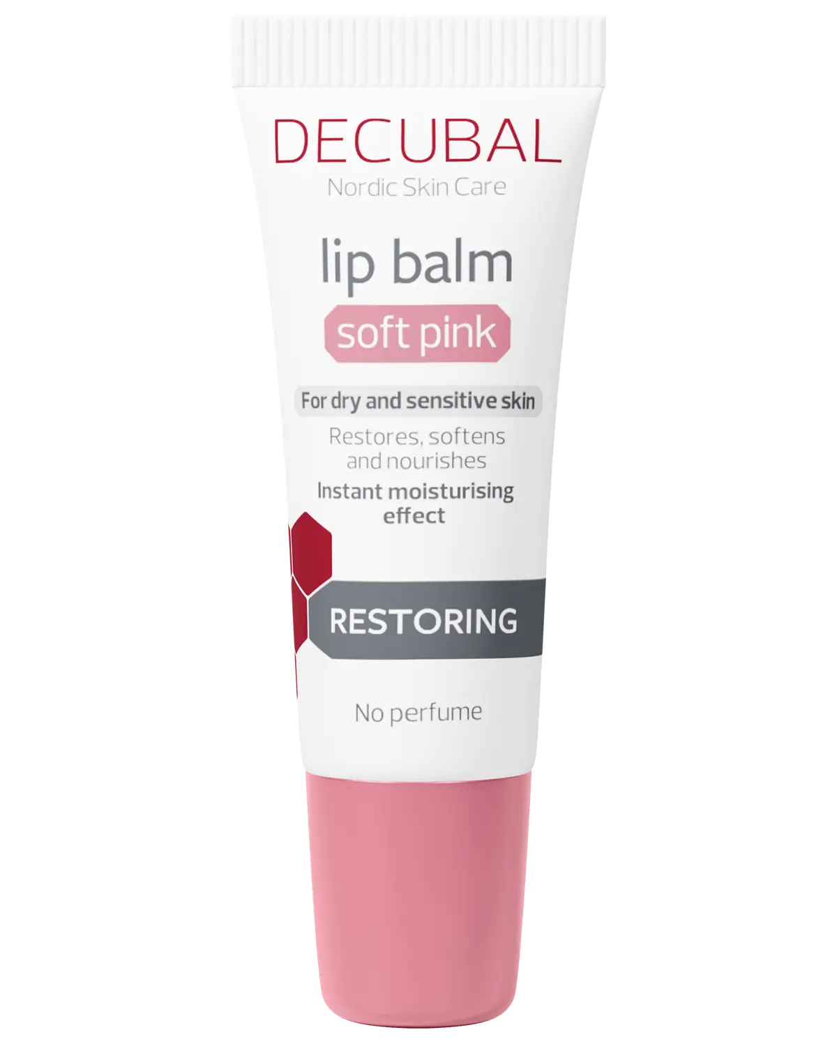 Decubal Restoring leppepomade Soft Pink Limited Edition 10 ml