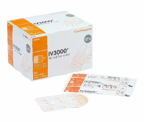 IV3000 7cmx9cm kateterforbinding med split