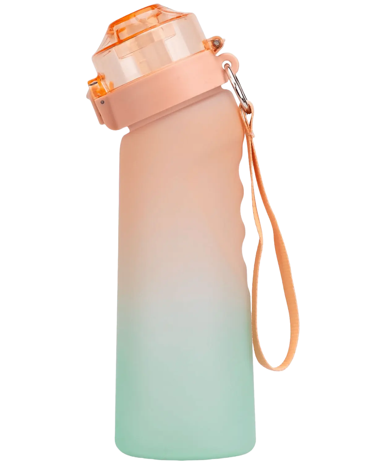 Aroma Bottle drikkeflaske fersken/grønn 650 ml 1 stk