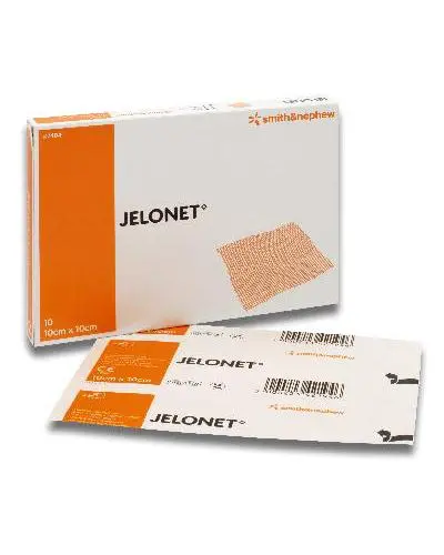 Jelonet vaselinkompress 10x10cm 10 stk