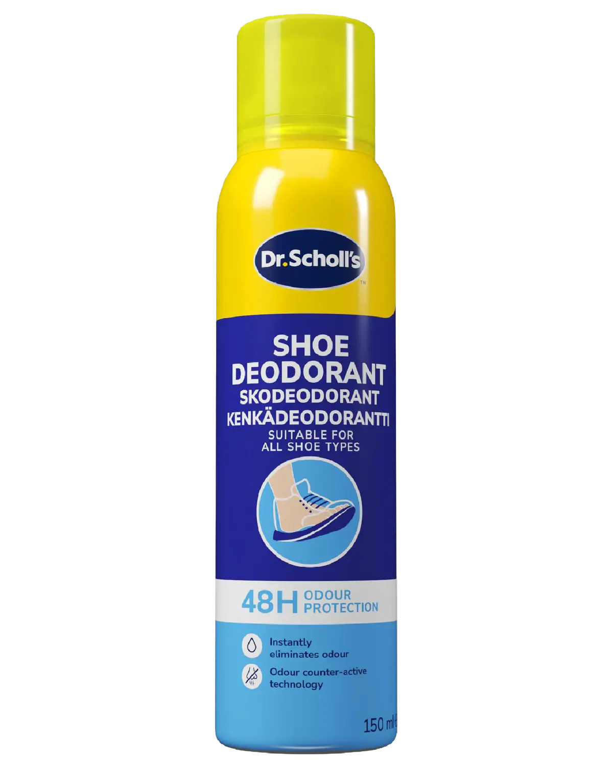 Dr. Scholl's deodorant skospray 150 ml