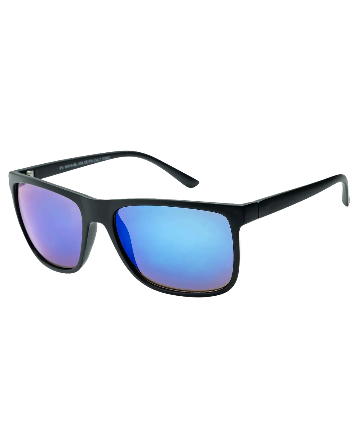 Waye solbrille 014 svart/blå multi 1 stk