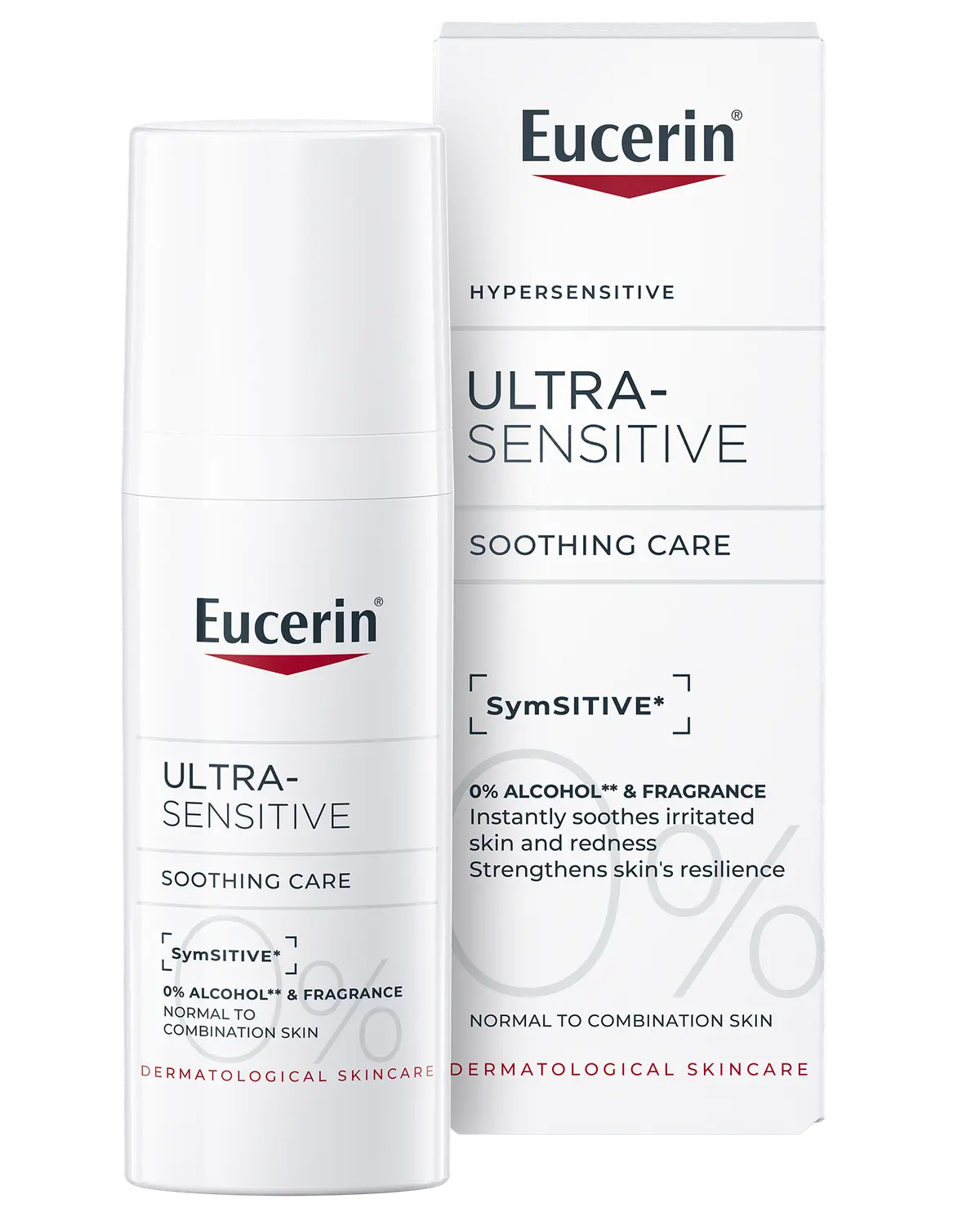 Eucerin UltraSensitive ansiktskrem normal/kombinert hud 50 ml